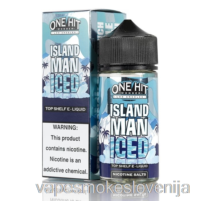 Vape Za Enkratno Uporabo Island Man Iced - One Hit Wonder E-tekočina - 100ml 3mg